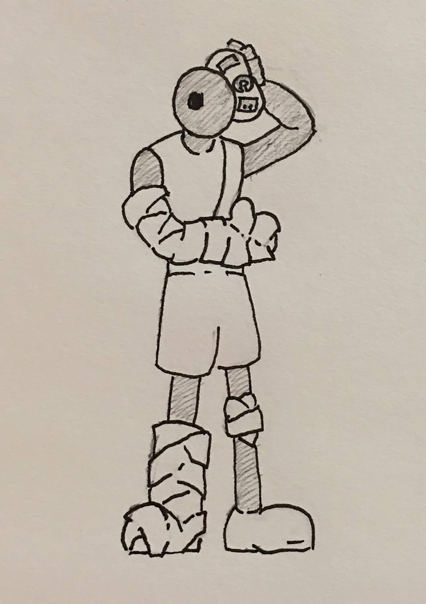 Injury drawing