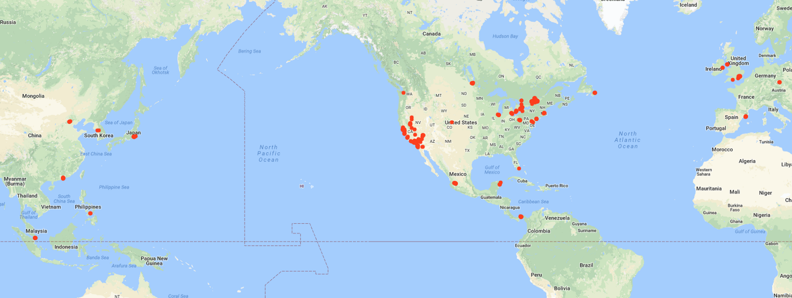 location services patterns map