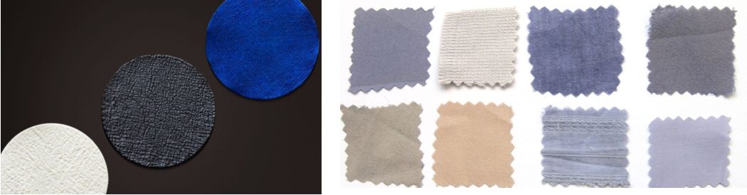 Modern Meadow animal-free leather and Colorifix textile dyeing
