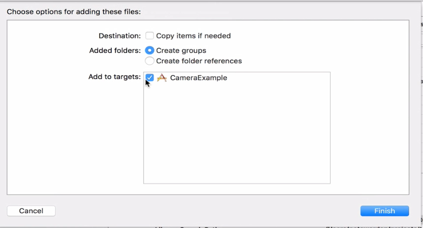 Add File dialog showing option to pick