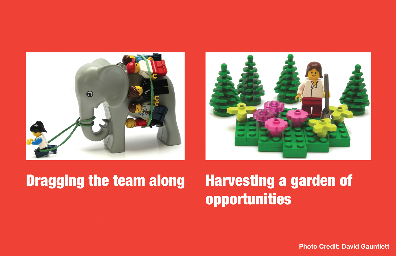 Exploring metaphors with Legos