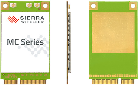 AirPrime MC Series communication module (Photo courtesy Sierra Wireless)