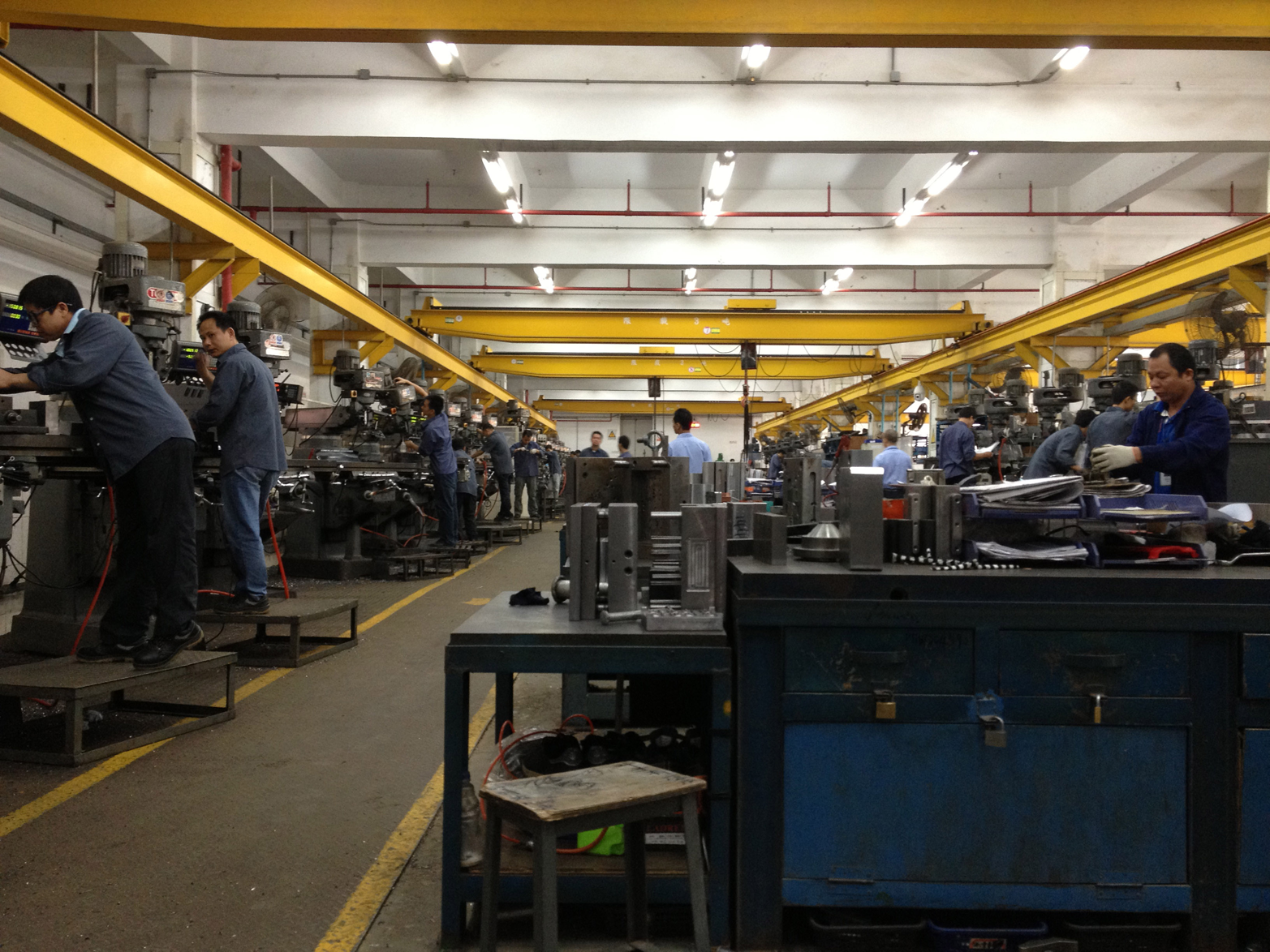 The factory floor (Photo courtesy Dragon Innovation)