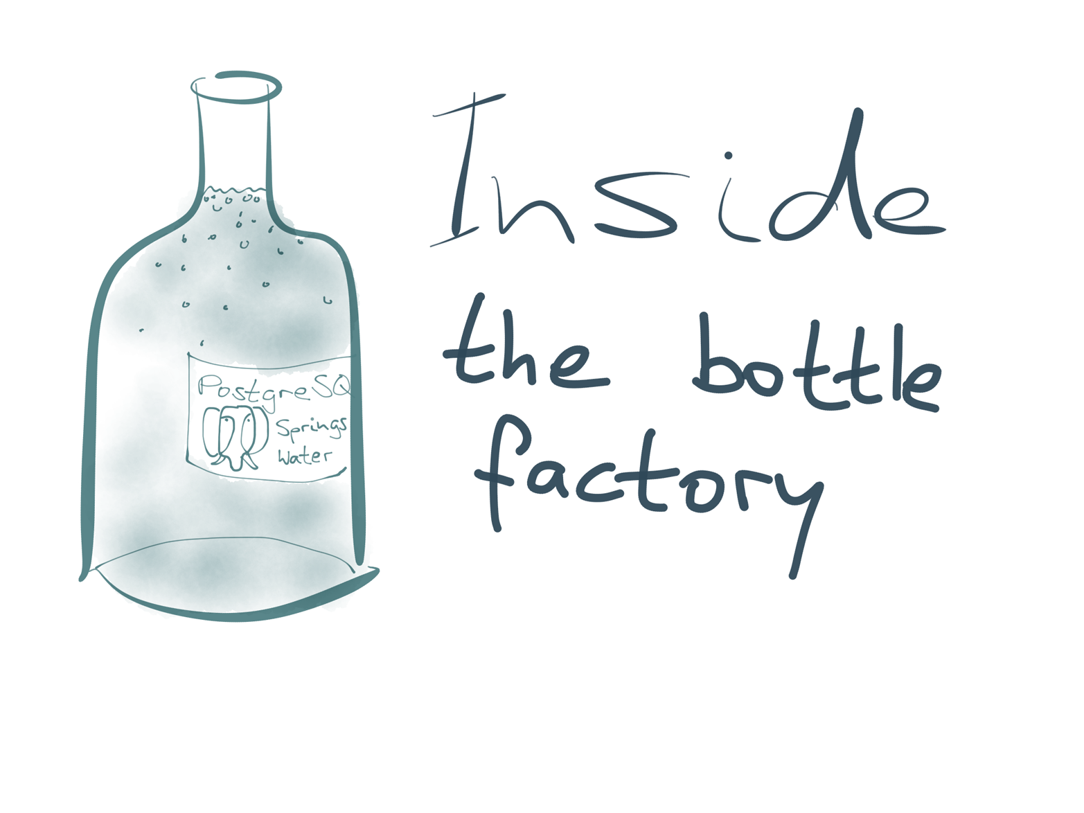 How the sausage is made—or rather, the water is bottled.