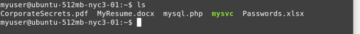 ls command