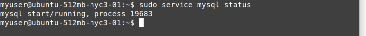 service status command